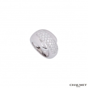 Chaumet White Gold Diamond Ring